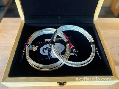Nordost Valhalla RCA Interconnects (Pair) - Silver (Ag) Locking WBT Connectors - - Image 1 of 4