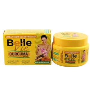 Belle Vie lightening body Cream with Curcuma extract and Clarifying Soap - Picture 1 of 3