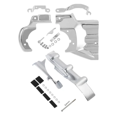 Engine Transmission Interface &Inner Primary Cover Trim For Harley Softail 07-17 - Image 1 of 4