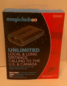 New Magic Jack Go Smart Home/Business On The Go Digital Phone - Photo 1/6