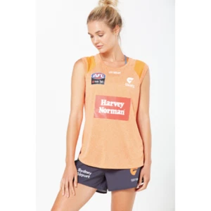 AFLW Cotton On GWS GIANTS MESH CAP TEE (Women's Small) New with tags - Picture 1 of 6