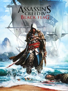 Póster de videojuego de bandera negra de Assassin's Creed - Imagen 1 de 1