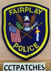 FAIRPLAY, COLORADO POLICE SHOULDER PATCH CO - Picture 1 of 2