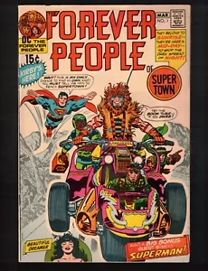 The Forever People 1 1st Full Darkseid Appearance Fine/VF 1971 with Superman DC - Bild 1 von 15
