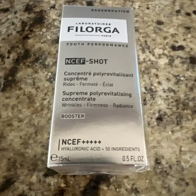 Filorga NCEF-Shot Supreme Polyrevitalising Concentrate💯authentic 0.5oz/15ml NIB - Image 1 of 4