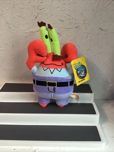 Spongebob Squarepants Mr Krabs Nickleodeon 11" Plush Soft Toy 2017 Viacom - Picture 1 of 7