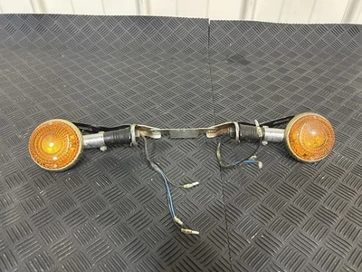 Yamaha Virago XV 1100 1986 usado señales de giro delanteras montaje izquierdo derecho Foto 1 de 4