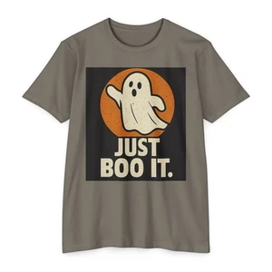 Halloween Geist T-Shirt | Just Boo It Lustiges Tee Spooky Season, Halloween Liebhaber - Bild 1 von 25