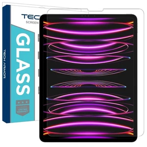 Tech Armor Ballistic Glass Screen Protector for iPad Pro 12.9 2022, 2021[1 Pack] - Picture 1 of 7