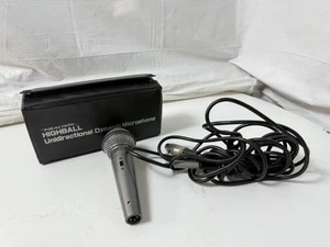 Realistic Highball Unidirectional Dynamic Microphone VINTAGE w/case and manual - Picture 1 of 6