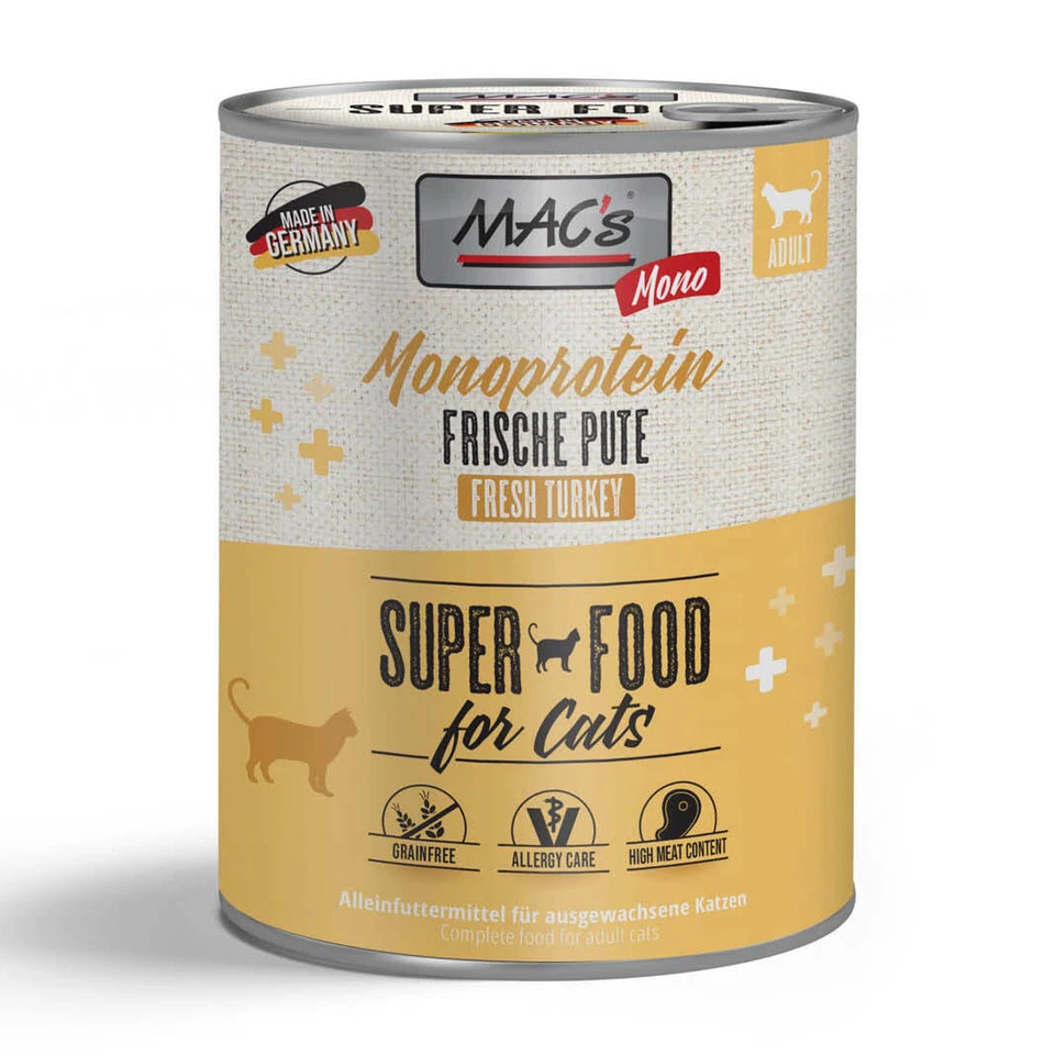 MAC's - Cat - Mono Sensitive Pute & Karotte 6x800 g - Bild 1 von 1