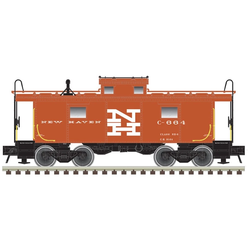 Atlas 20007009 HO Scale New Haven NE-6 Caboose #664 - Image 1 of 1