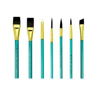 Royal MENTA Spazzola Sintetica SQUIRREL Angolare Rotonda Lavaggio Scritta Scrub Corsa - Foto 1 di 25