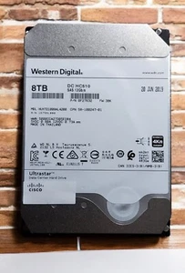 Western Digital Ultrastar DC HC510 HUH721008AL4200 SAS 12gb/s 8TB 24/7 0F27632 - Bild 1 von 1