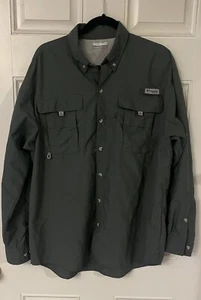 Columbia PFG Langarm atmungsaktiv Button Down Angelhemd Größe L - Bild 1 von 6