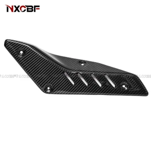 For 2016-2021 Yamaha FZ10 MT-10 Carbon Fiber Exhaust Muffler Heat Shield Fairing - Picture 1 of 4