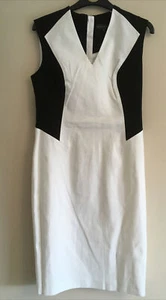 M&S Per Una Speziale Dress Size 10, Black & White - Bild 1 von 9