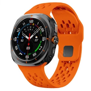 For Samsung Galaxy Watch Ultra 47mm Soft Silicone Strap Belt Wristband Bracelet - Picture 1 of 66