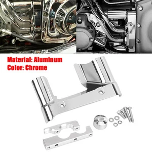 Chrome Nacelle Oil Line Cover For Harley Night Train Softail Deuce FXSTD 00-06 - Picture 1 of 19