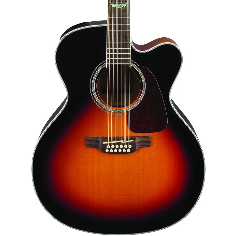 Takamine Serie G GJ72CE-12BSB Jumbo Acústico Eléctrico 12 Cuerdas Marrón Sunburst Foto 1 de 1