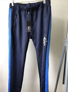 GYM KING MEDIANO PARA HOMBRE AZUL MARINO PARTE INFERIOR NUEVA TEMPORADA ÚLTIMO ARTÍCULO £25 - Imagen 1 de 7