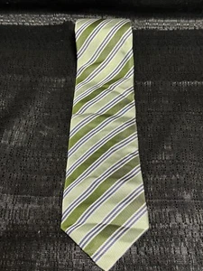 VINTAGE Burberry Men's Green With Stripes - Picture 1 of 7