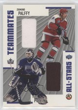 2002 ITG Be A Player Memorabilia Teammates All-Stars Felix Potvin Ziggy Palffy