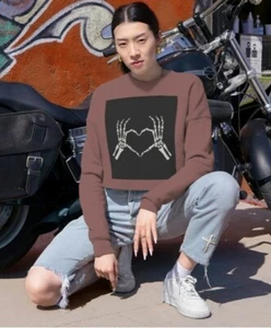 Womans graphic long sleeve t shirt - Picture 1 of 2