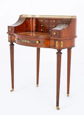 Ladies Carlton House Desk Satinwood Regency - Image 1 of 4