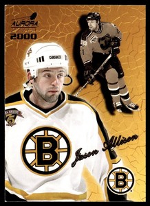 2000-01 Pacific Aurora Jason Allison Boston Bruins #9