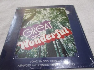 Great And Wonderful LP by Gary Johnson (1980, Lillenas) FREE SHIPPING - Imagen 1 de 7