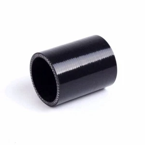 Acoplador de silicona recto de 4" ID:102mm manguera de silicona TURBO/TUBO DE ADMISIÓN negro - Imagen 1 de 8
