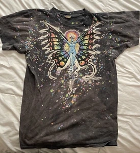 Butterfly Lady Vintage Screen Stars t-shirt By Ralph Hawke Manis - Picture 1 of 8