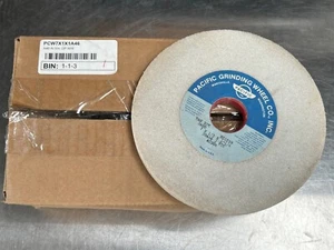 1 new PACIFIC GRINDING WHEEL CO. 7" x 1/2" x 1-1/4" 50A46 J VTC White, A2304 USA - Picture 1 of 2
