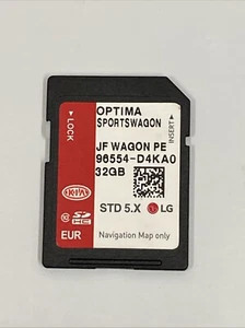 Genuine Kia Optima JF PE Wagon Satellite Navigation SAT NAV SD Card 96554 D4DA0 - Picture 1 of 2