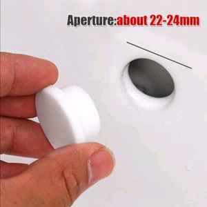 Sink Hole Overflow Cover Bathroom Kitchen Accessories Wash Basin Trim Cap Ring - Picture 1 of 11