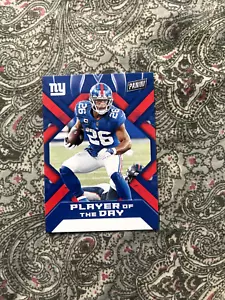 2022 Panini Player Of The Day Football Saquon Barkley Giants No.20 - 1 Card - Picture 1 of 1