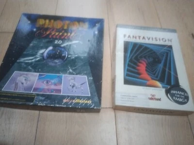 Fantavision (RARE!) & Photon Paint 2.0 Amiga Bundle - Image 1 of 4