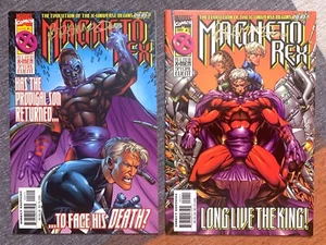 X-Men Magneto Rex #1, #2 (1999) Signed by Brandon Peterson - Picture 1 of 4