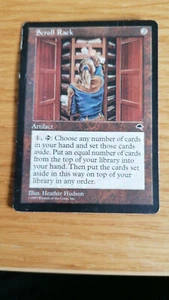 (mtg) Scroll Rack from Tempest set, Moderately played in EN - Picture 1 of 2
