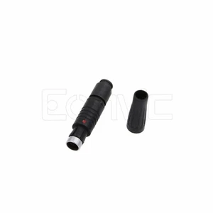 Compatible Fischer S103 2 3 4 5 6 7 9 12 14 16 Pin Cable Male Black Connector - Picture 1 of 4