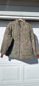 Vintage 10x Jacket Mens XL Reg Realtree Camo Reversible Lined Made USA - Picture 1 of 8
