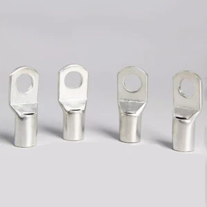 2.5-70mm² Copper Tube Terminals Battery Welding Cable Connector Lug Ring Crimp - Picture 1 of 9