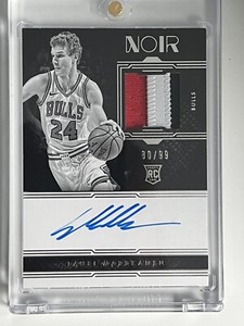 2017-18 Panini Noir Lauri Markkanen #307 RPA 80/99