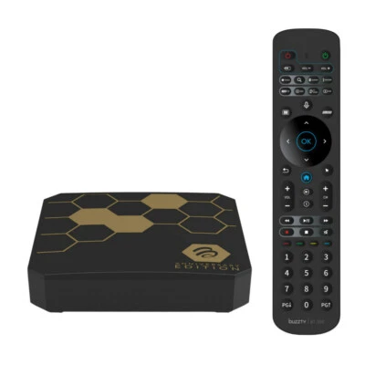 BuzzTV Classic Anniversary Edition Gloss Black and Gold Streaming Media Player - Image 1 of 4