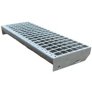Metallstufe 1000x240 mm verzinkt Gitterroststufen Treppenstufen 34x38mm - Bild 1 von 10