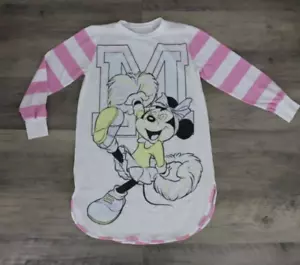VINTAGE 80s Walt Disney Youth Girls Size Large Pullover Minnie Mouse Nightgown - Picture 1 of 8