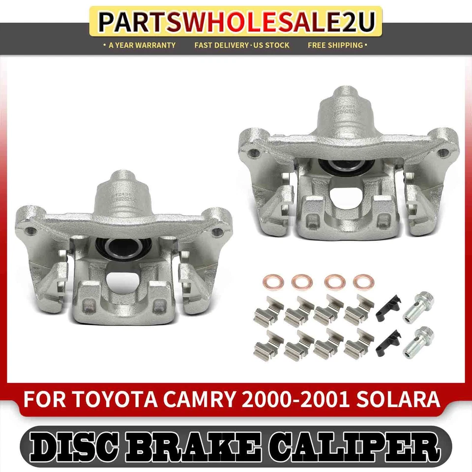 Pinza de freno trasera izquierda y derecha para Toyota Camry 2000-2001 Solara 2000-2003 Foto 1 de 4