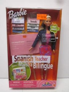 Barbie Maestra de Español Maestra Bilingue Mattel - Imagen 1 de 2