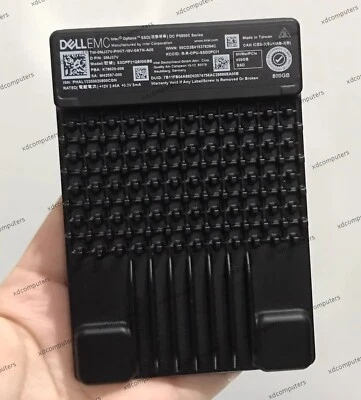 Intel DC P5800X 800GB DELL SSD 2.5" U.2 NVMe PCIe 4.0 MJ37V SSDPF21Q800GBE - Image 1 of 2